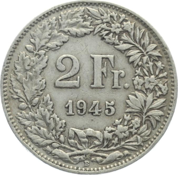 2 Franken 1945 B